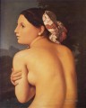 Media figura de un bañista desnudo Jean Auguste Dominique Ingres